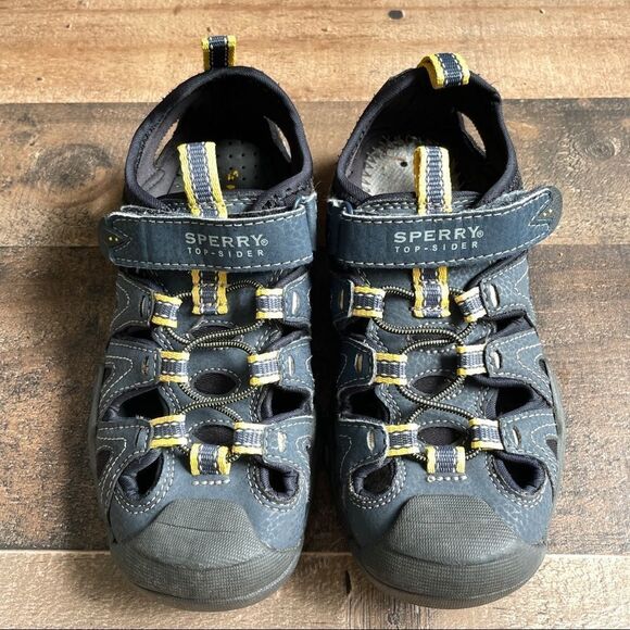 Sperry Youth Top-Sider Wet Tech Fisherman Closed-Toe Sandal Little Kids Size 13 - Picture 4 of 10